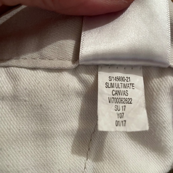 Mens Old Navy Ultimate Slim  Khaki Pant - Picture 8 of 8